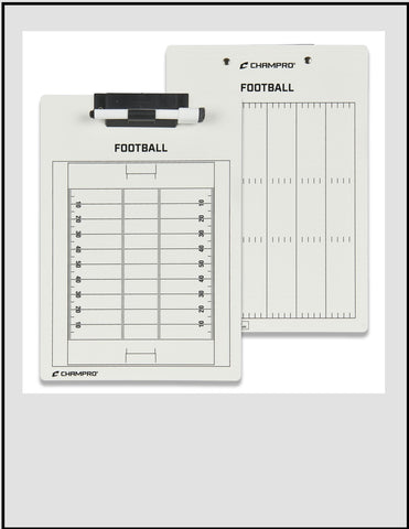 FOOTBALL COACH'S BOARD 9" X 12"