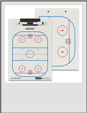 HOCKEY COACH'S BOARD 9" X 12"