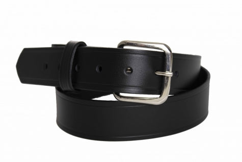 Patent Leather High Gloss 1 3/4 Black Football Belt